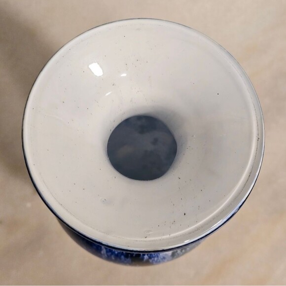 Badash Starry Night Blue Vase Murano Style - Picture 6 of 7